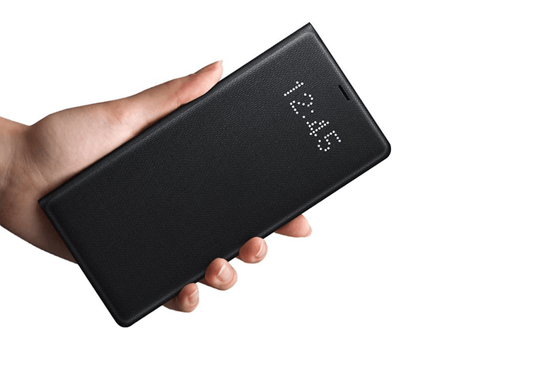 note 8 led wallet cover