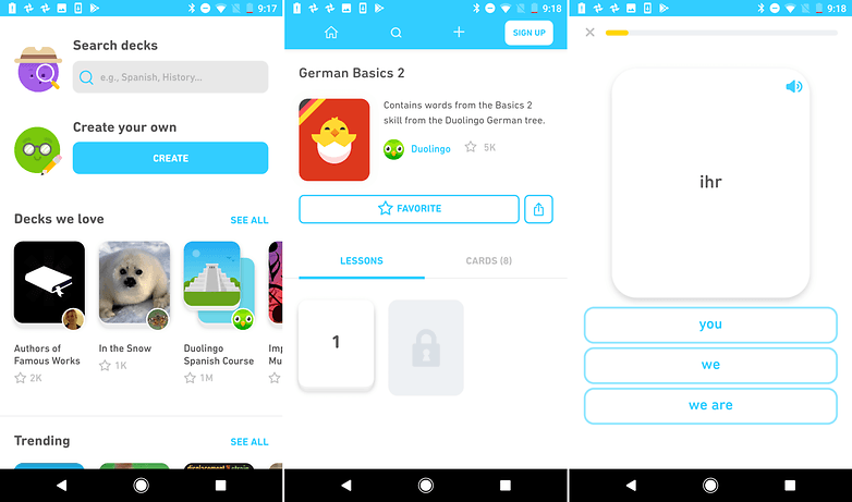 tinycards duolingo