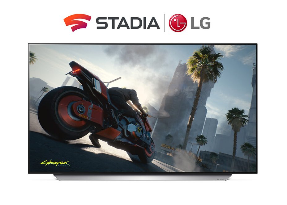 Google Stadia on LG 1100x788