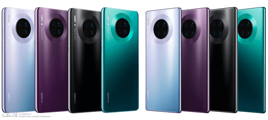 Huawei Mate 30 Pro color options 1200x539