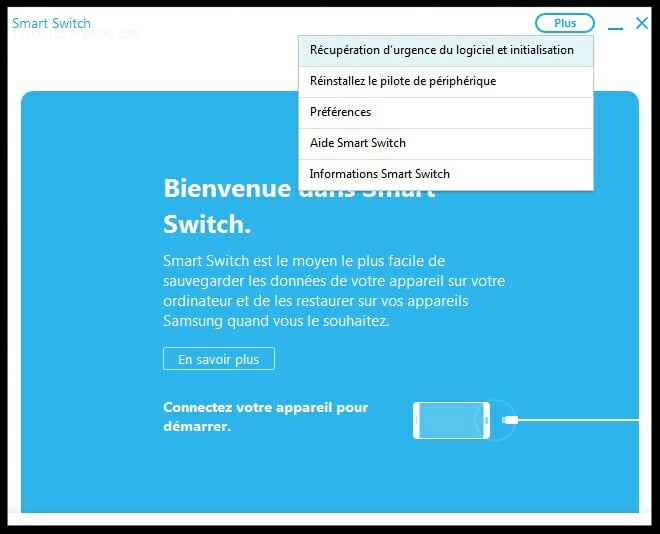 recuperation firmware samsung avec smart switch 01