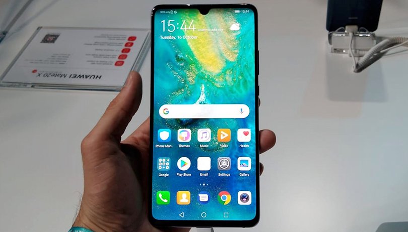 AndroidPIT Huawei Mate 20 X front