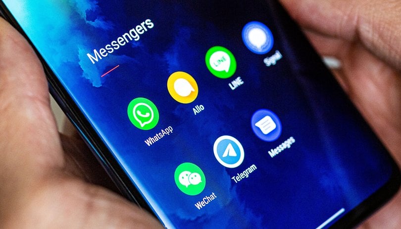 AndroidPIT best messenger apps closeup