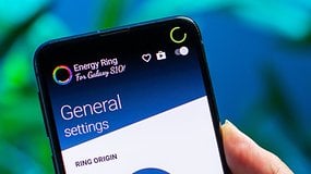 Energy Ring trasforma il foro nel display di S10 in un'indicatore della batteria