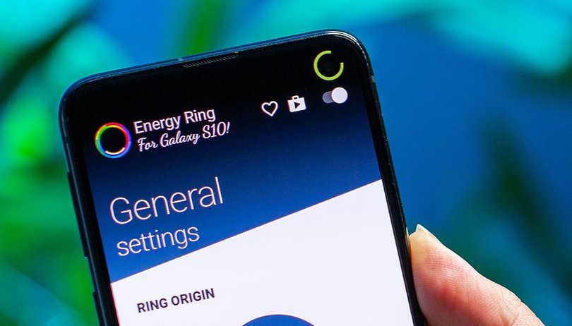 AndroidPIT energy ring app closeup