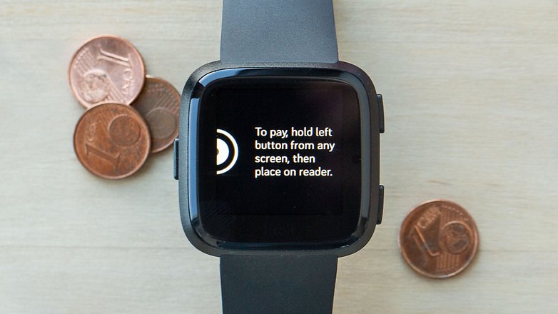 AndroidPIT fitbit versa mobilbetalning