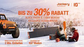 Bis zu 899€ Rabatt! Jackery Solargenerator im Black Friday & Cyber Monday Sale