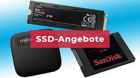 SSD-Angebote: Samsung, Crucial, SanDisk bei Amazon reduziert