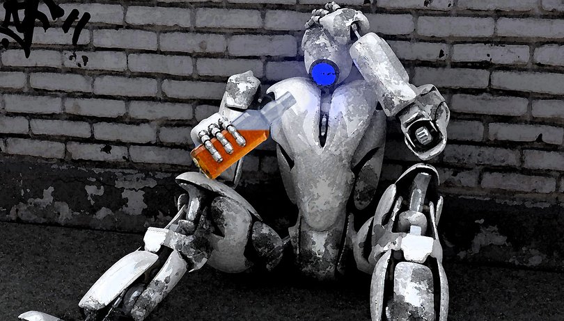 Shutterstock drunk robot