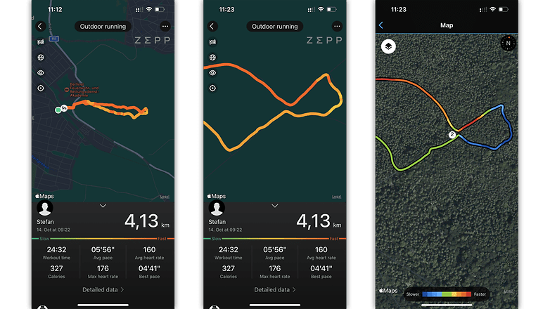 Amazfit best sale gtr maps