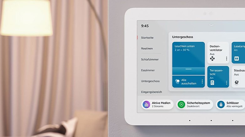 Amazon Echo Hub smart home interface