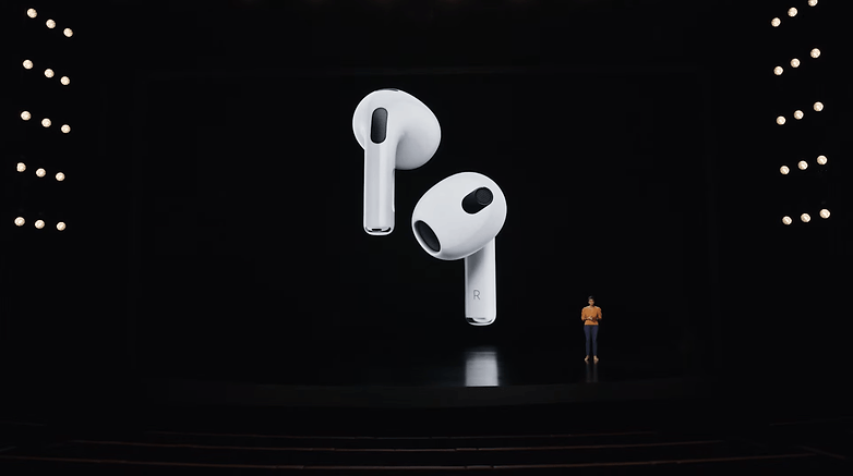 Apple AirPods 3 dizájn