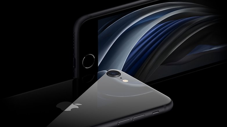 Apple new iphone se 2020 black