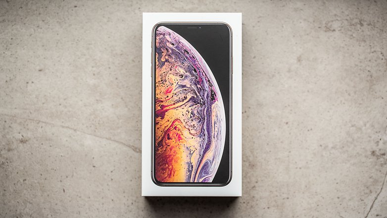 AndroidPIT apple iphone xs max box