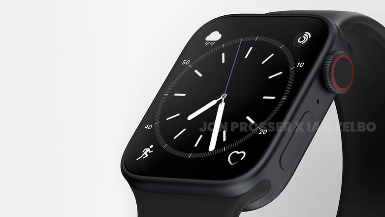 Vykreslení CAD hodinek Apple Watch Series 8