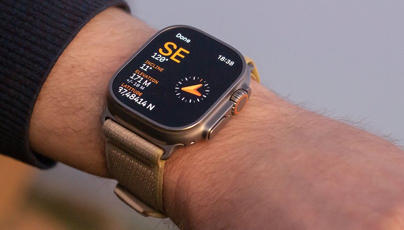 NextPit Apple Watch ultra iránytű