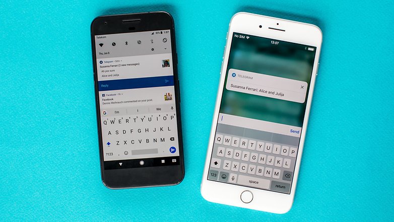 betas android o vs ios 11 notifications2