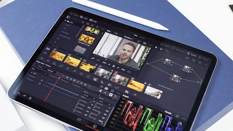 Blackmagic DaVinci Resolve auf dem iPad