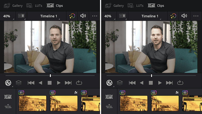 Blackmagic DaVinci Resolve auf dem iPad