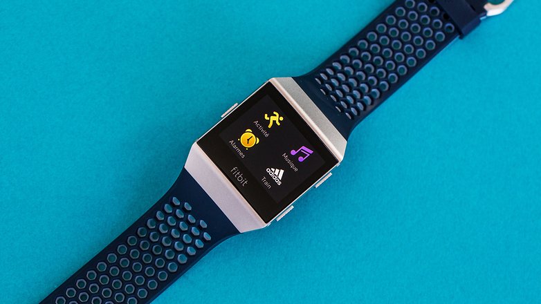 AndroidPIT fitbit ionic adidas edition training mode