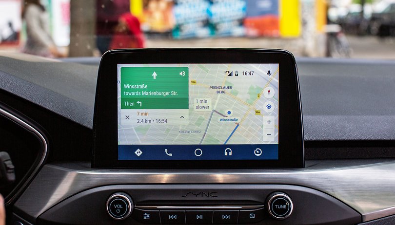 AndroidPIT ford focus titanium sync 3 android auto