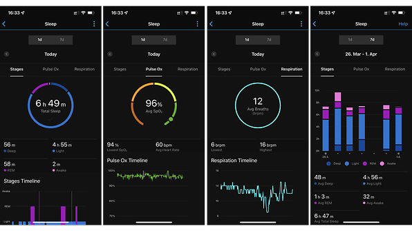 garmin epix sleep tracking
