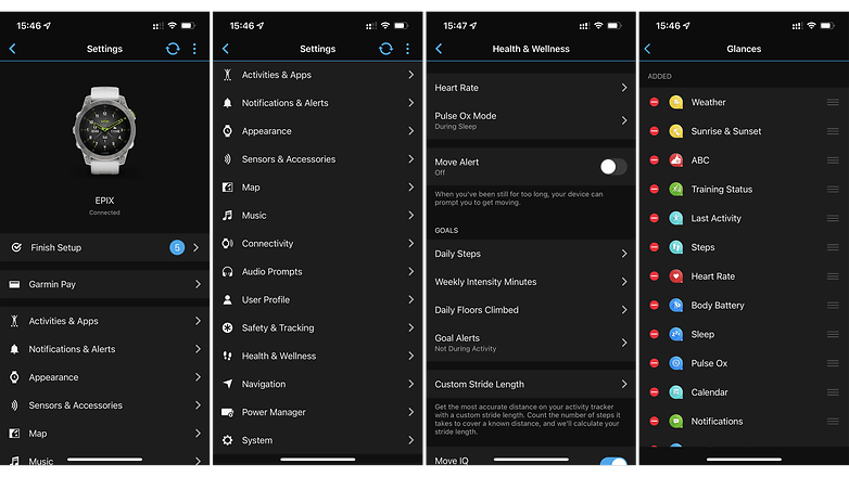 Garmin Epix 2 Settings