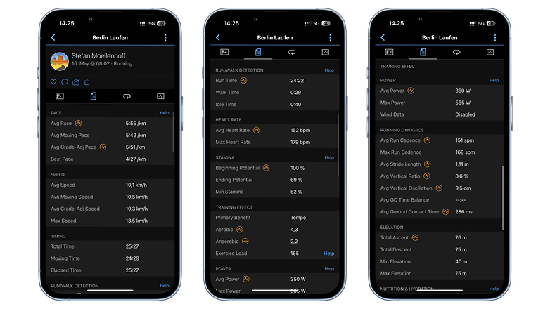 Garmin Forerunner 965 Screenshots