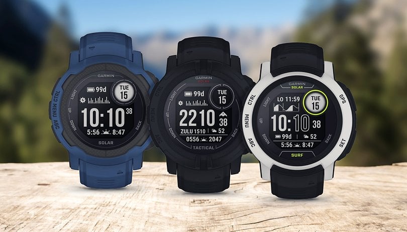 Garmin Instinct 2 and 2S Smartwatches with infinite solar power