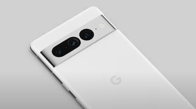 Google Pixel 7 Pro-design au dos