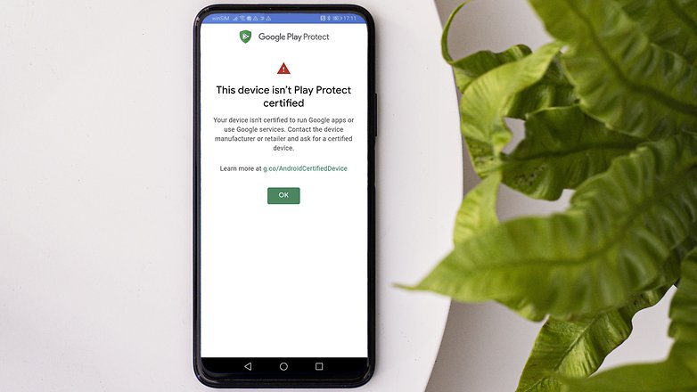 AndroidPIT honor 9x play protect certified
