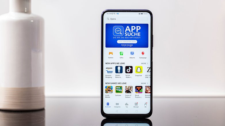 AndroidPIT honor 9x pro app gallery
