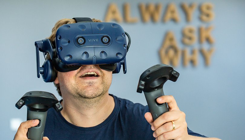 AndroidPIT htc vive pro hero image