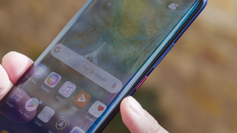 AndroidPIT huawei mate 20 pro button