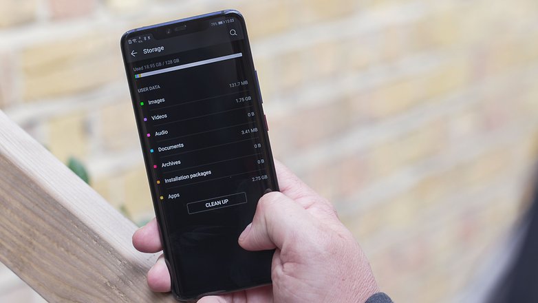 AndroidPIT huawei mate 20 pro storage