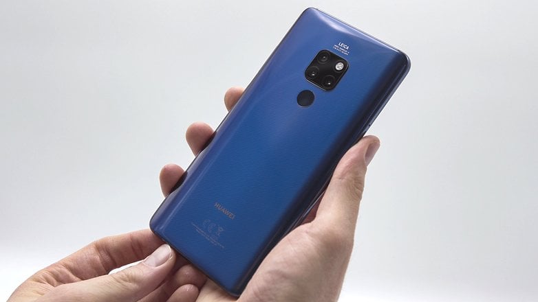 AndroidPIT huawei mate 20 back