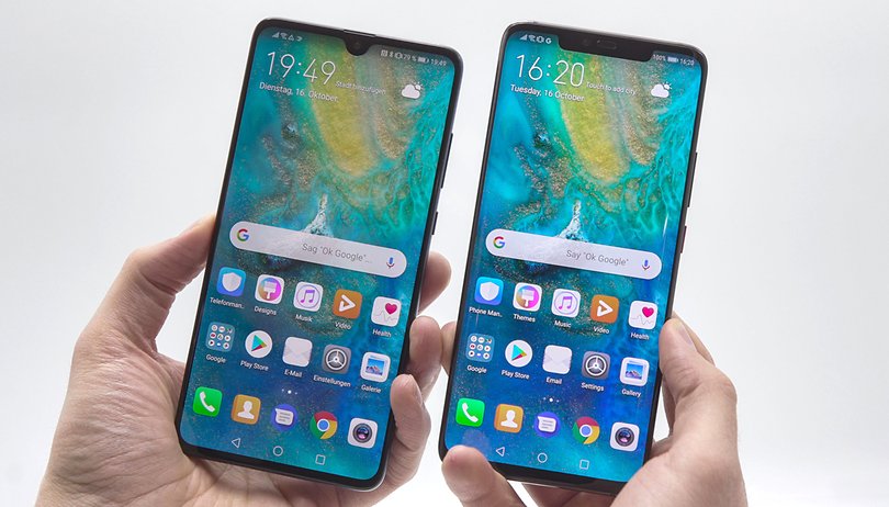 AndroidPIT huawei mate 20 vs mate 20 pro