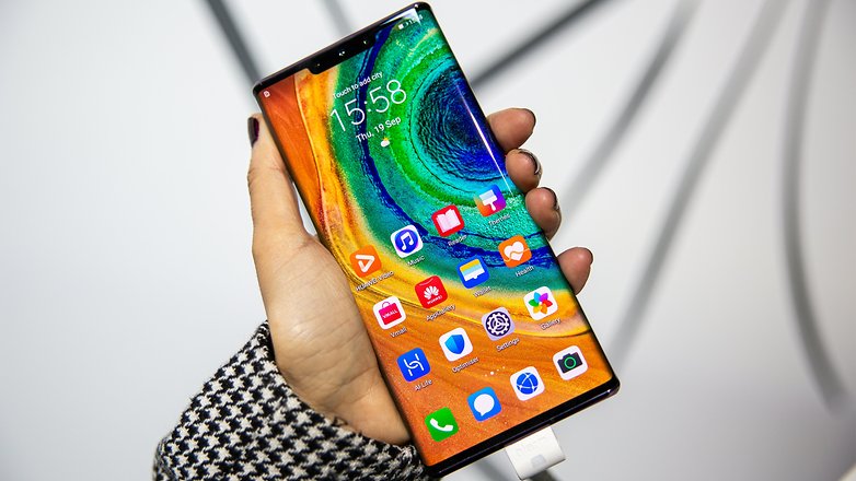 AndroidPIT huawei mate 30 pro front2