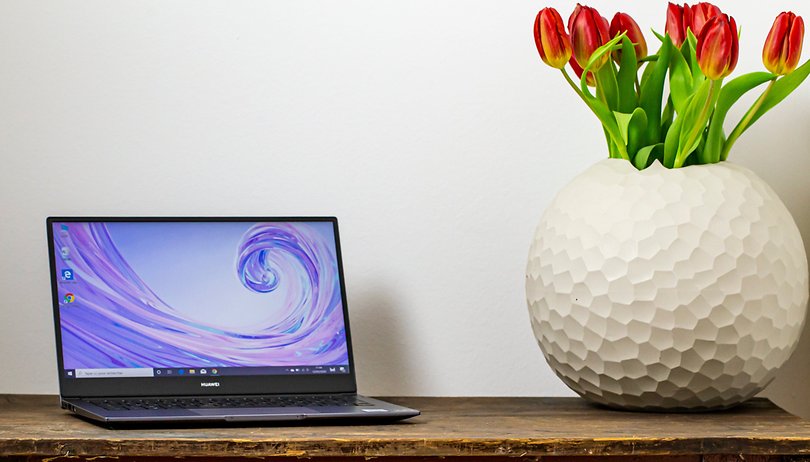 AndroidPIT huawei matebook d14 flower