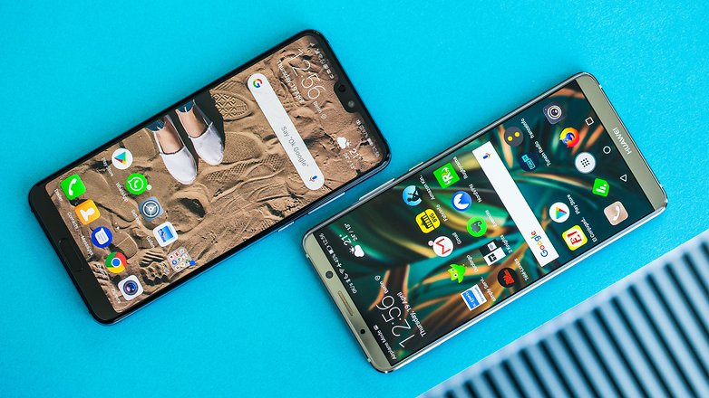 AndroidPIT huawei p20 pro vs mate 10 pro front2