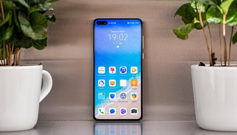 AndroidPIT huawei p40 display