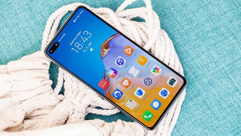 AndroidPIT huawei p40 front