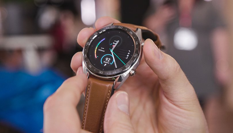 AndroidPIT huawei watch gt front