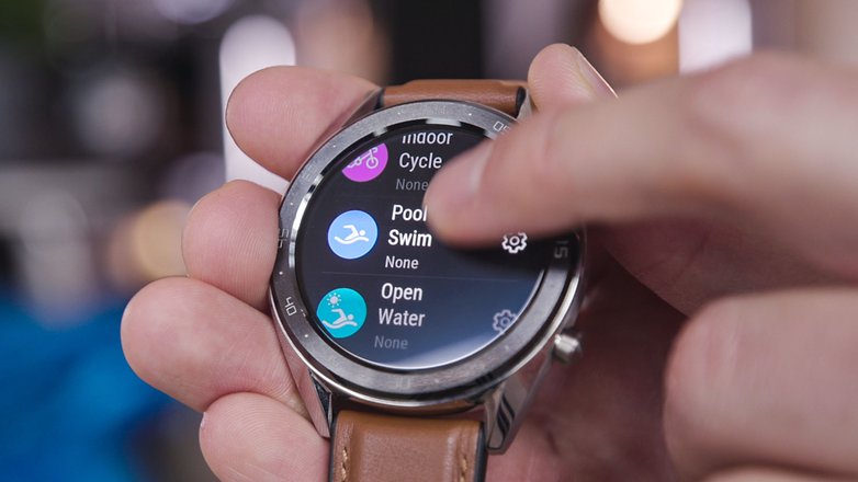 AndroidPIT huawei watch gt sports modes