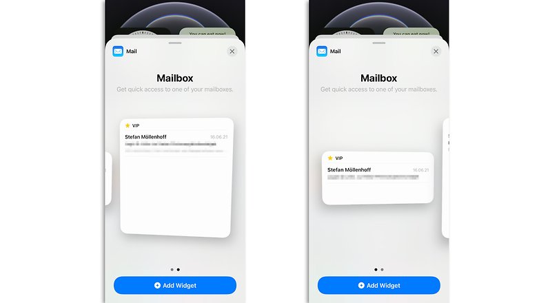 nextpit new widgets ios 15 mailbox