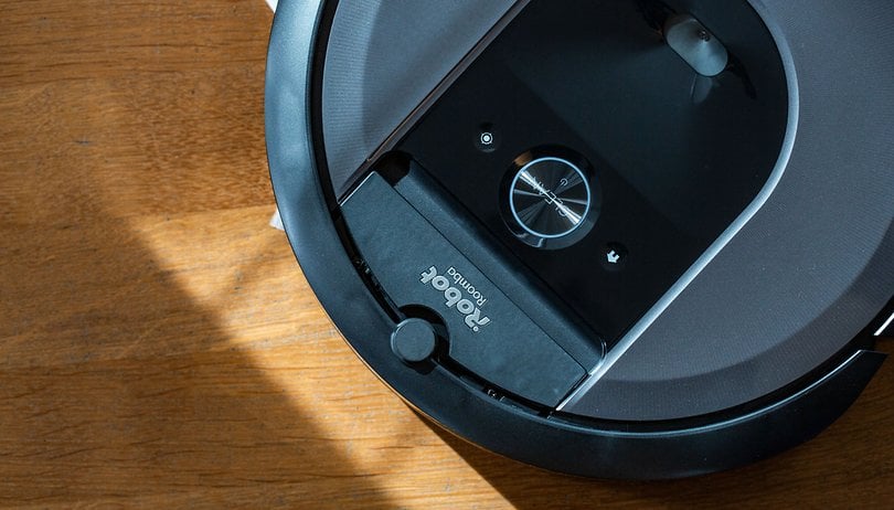 AndroidPIT irobot roomba top closeup