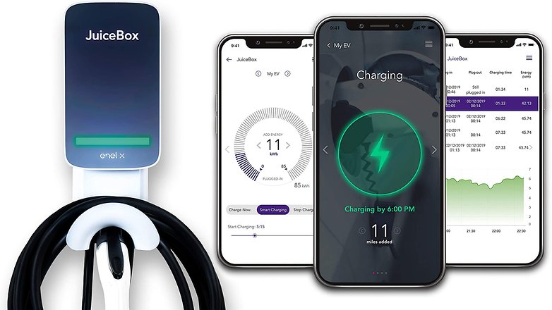 JuiceBox charger plus smartphone app