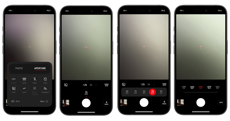 Leica Lux App Screenshots