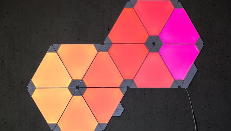 nanoleaf aurora wall