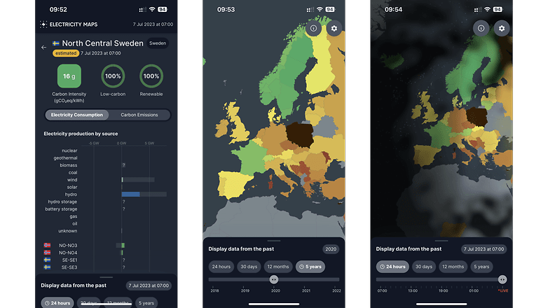 Electricity Maps Screenshot